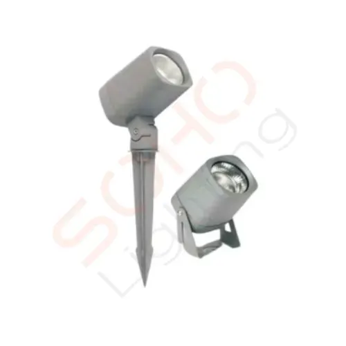 ĐÈN CẮM CỎ NHÔM ĐÚC VUÔNG